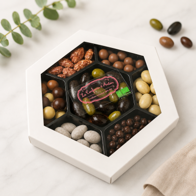 Coffret gourmand de confiseries bio La Confiserie d’Antan